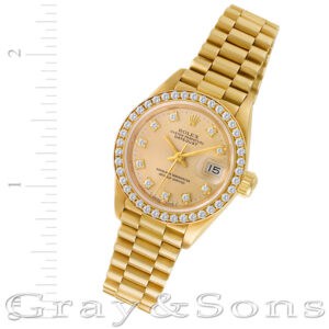 Rolex Datejust 69178 18k mm auto watch