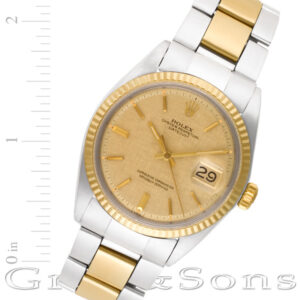 Rolex Datejust 1601 stainless steel 36mm auto watch