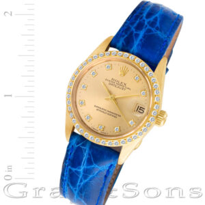 Rolex Datejust 6827 18k 30mm auto watch