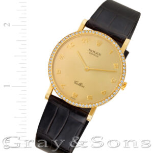 Rolex Cellini 5114 18k 32.5mm Quartz watch