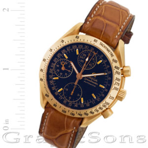 Omega Speedmaster 3623.5001 18k rose gold 36mm auto watch