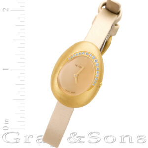 H Stern 530-1002 18k yellow gold 21mm Quartz watch