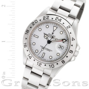 Rolex Explorer II 16570 stainless steel 40mm auto watch