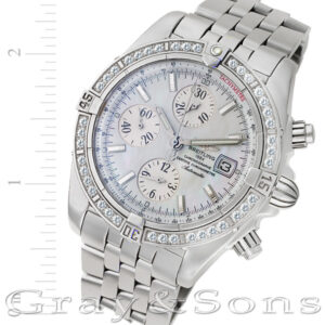 Breitling Chronomat Evolution A13356 stainless steel 46mm auto watch