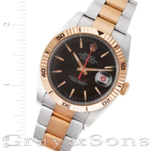 Rolex Datejust 116261 18k & steel 36mm auto watch