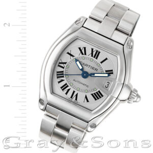 Cartier Roadster W62025V3 stainless steel 38mm auto watch