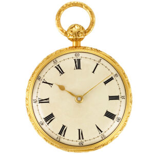 M.I. Tobias Co pocket watch 11663 18k Ivory dial 45mm Manual watch