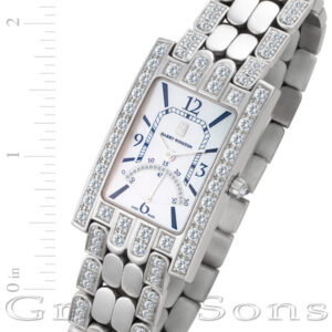 Harry Winston AVENUE 310uqsrw-008262 18k white gold 26mm Quartz watch