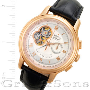 Zenith El Primero 18k 44mm auto watch