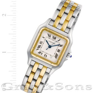 Cartier Panthere W25028B 18k & steel 27mm Quartz watch