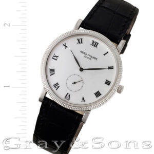 Patek Philippe Calatrava 3919 18k white gold 34mm Manual watch