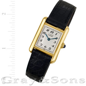 Cartier Tank Vermeil 45634 vermeil 20mm Quartz watch