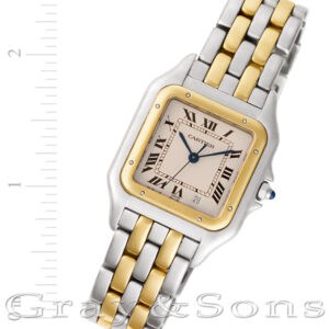 Cartier Panthere W25028B 18k & steel 27mm Quartz watch