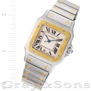 Cartier Santos W20011C4 18k & steel 29mm Quartz watch