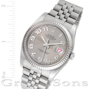 Rolex Datejust 116234 stainless steel 36mm auto watch