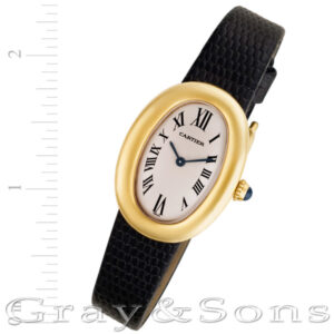 Cartier Baignoire 1952 18k 22mm Quartz watch