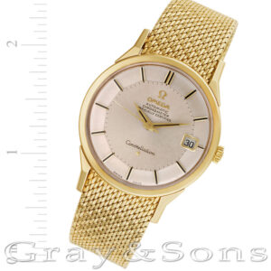 Omega Constellation 168005/6 18k 36mm auto watch