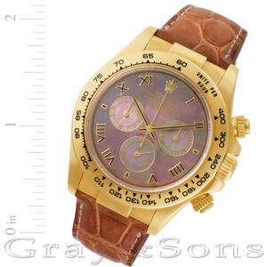 Rolex Daytona 116518 18k 40mm auto watch