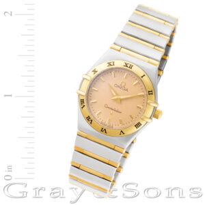 Omega Constellation 1272.3000 18k & steel 25mm Quartz watch