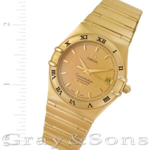 Omega Constellation 168.120.1 18k 36mm auto watch