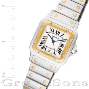 Cartier Santos W20011C4 18k & steel 29mm Quartz watch