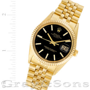 Rolex Date 1503 14k 34mm auto watch