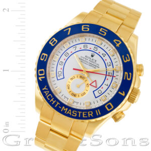 Rolex Yacht-Master II 116688 18k 44mm auto watch