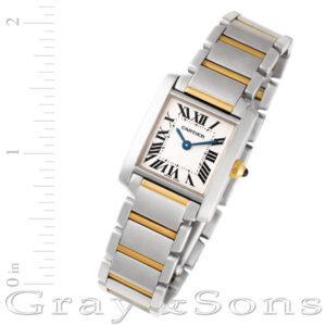 Cartier Tank Francaise W51007Q4 18k & steel mm Quartz watch