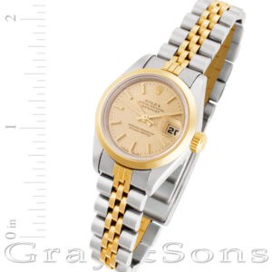 Rolex Datejust 69163 18k & steel 26mm auto watch