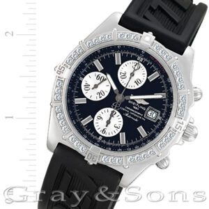 Breitling Crosswind a13355 stainless steel 43mm auto watch