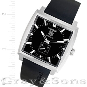 Tag Heuer Monaco ww2110 stainless steel 38mm auto watch