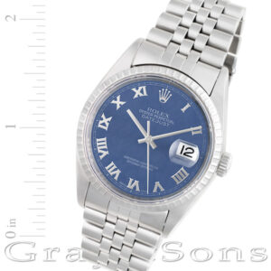 Rolex Datejust 16220 stainless steel 36mm auto watch