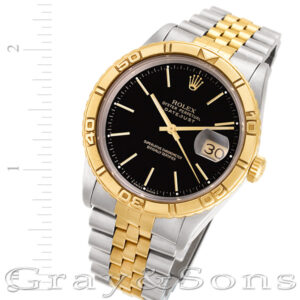 Rolex Datejust 16263 18k & steel 36mm auto watch