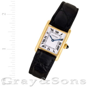 Cartier Tank 18k 19mm Manual watch