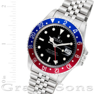 Rolex GMT-Master II 16750 stainless steel 40mm auto watch