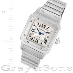 Cartier Santos W20055D6 stainless steel 26mm auto watch