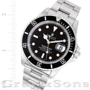 Rolex Submariner 16610 stainless steel 40mm auto watch