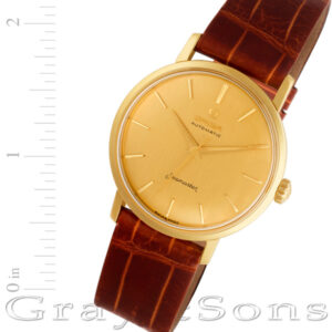 Omega Seamaster 18k 34mm auto watch