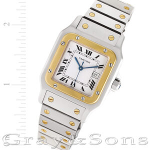 Cartier Santos W20011C4 18k & steel 29mm Quartz watch