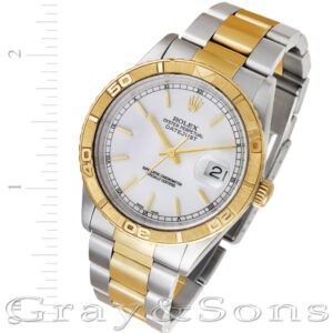 Rolex Datejust 16263 18k & steel 36mm auto watch