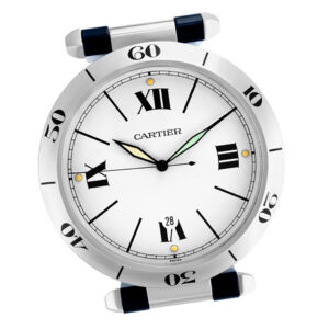 Cartier Clock palladium mm Quartz watch