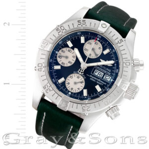 Breitling Super Ocean a13340 stainless steel 42mm auto watch