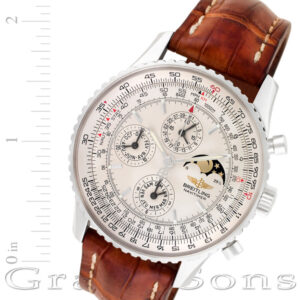 Breitling Navitimer a19340 stainless steel 42mm auto watch