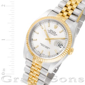 Rolex Datejust 116233 18k & steel 36mm auto watch