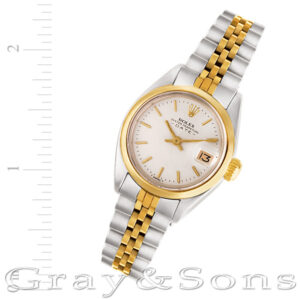 Rolex Date 6916 stainless steel 26mm auto watch