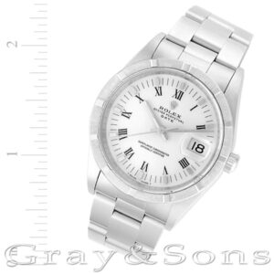 Rolex Date 15210 stainless steel 34mm auto watch