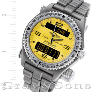 Breitling Emergency  E56121.1 titanium 40mm Quartz watch