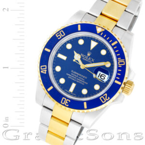 Rolex Submariner 116613 18k & steel 40mm auto watch