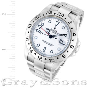 Rolex Explorer II 16570 stainless steel 40mm auto watch