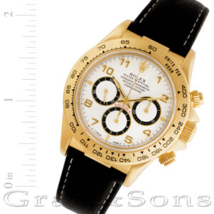 Rolex Daytona 16518 18k 40mm auto watch